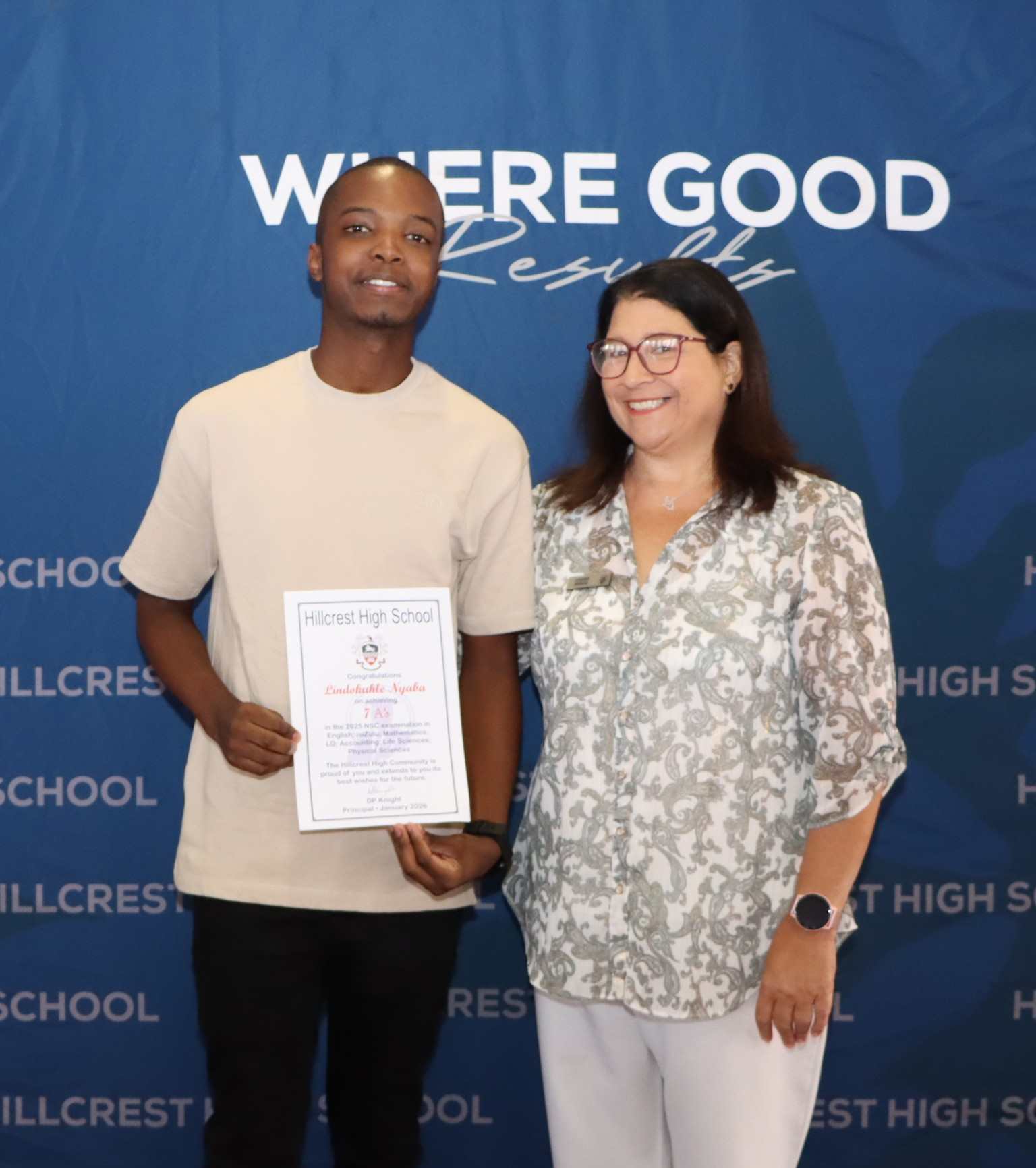 2025 Top Achievers - Lindokuhle Nyaba 4th